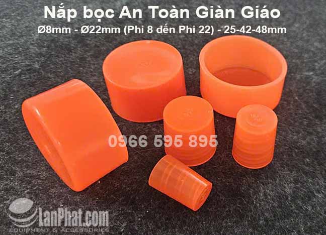 CUNG CẤP NẮP BỊT ĐẦU ỐNG GIÀN GIÁO (PHI 42 & PHI 48),Khóa Giáo Và Vỏ Bọc An Toàn Công Trình