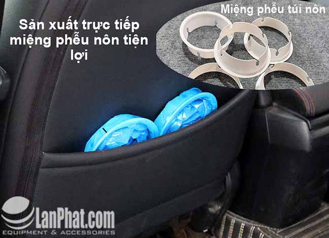 Sản xuất Vòng nhựa trắng giúp định hình túi nôn