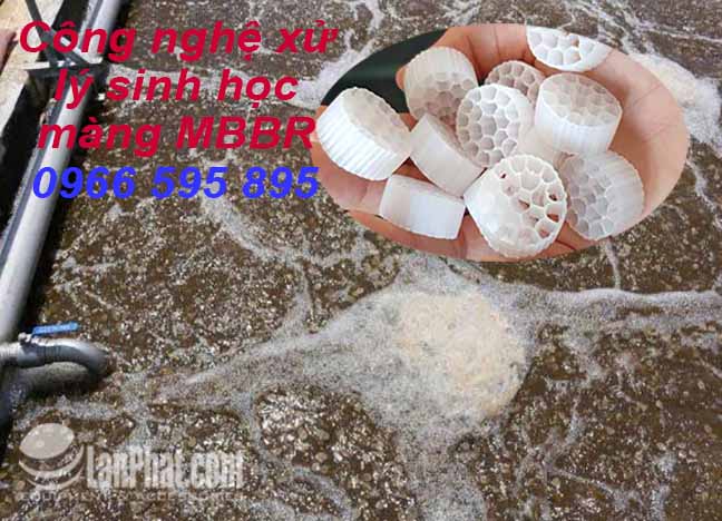 Giá thể MBBR cho hệ thống xử lý sinh học kỵ khí