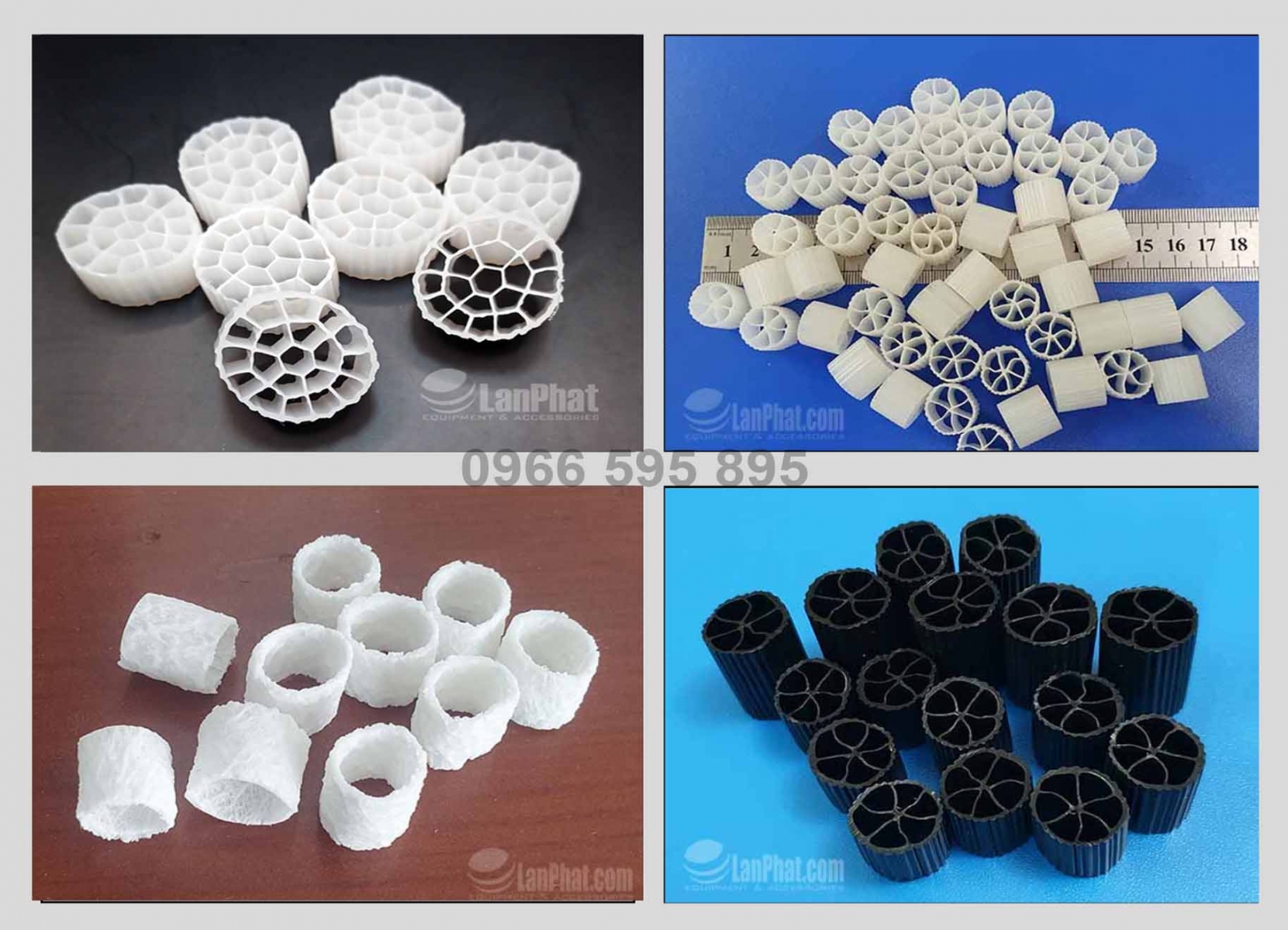 Giá thể MBBR cho hệ thống xử lý sinh học kỵ khí