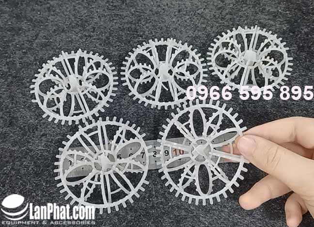 Cầu nhựa vi sinh D75 (Cầu gai D75)