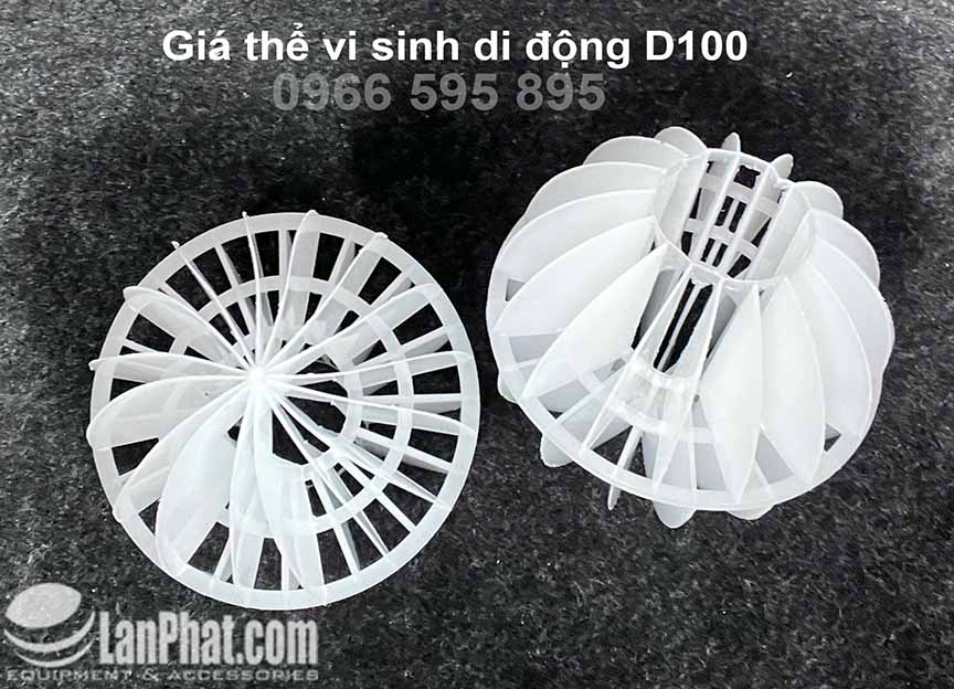 Giá thể vi sinh dạng cầu D100