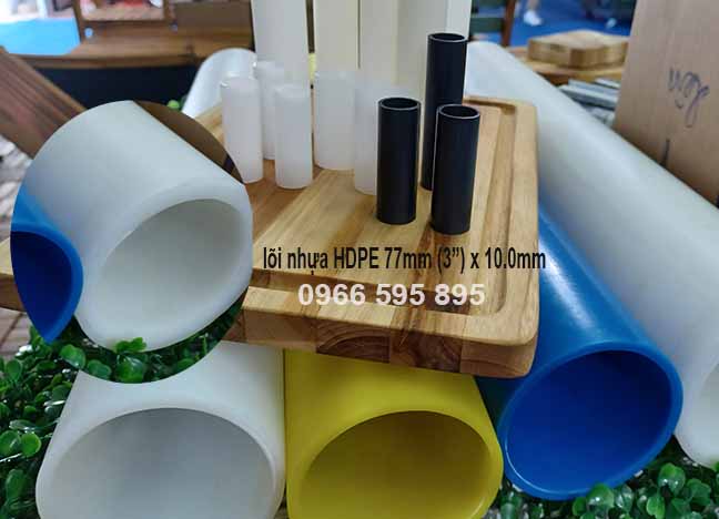 Lõi nhựa PE 77mm(3")x 10.0mm (10T)