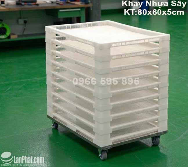 Báo Giá Khay Nhựa Sấy 80x60x5cm Chuyên Sấy Hạt Macca