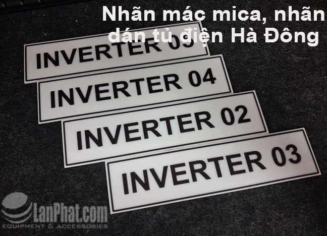 Tem mica giá rẻ tại Hà Đông, Hà Nội