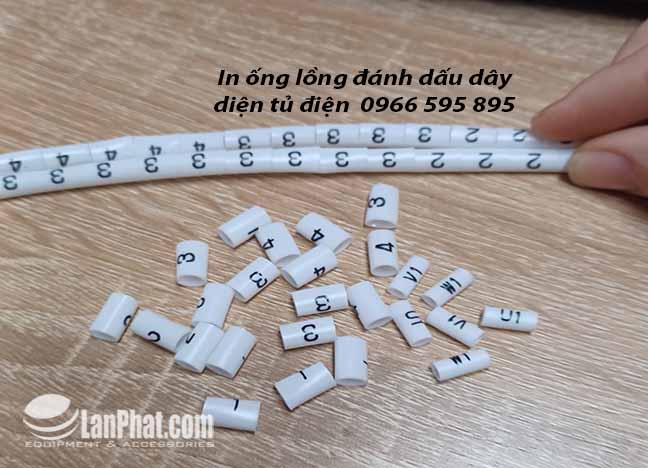 In ống lồng dây điện, In đầu cốt tủ điện, dịch vụ in tem nhãn thiết bị giá rẻ