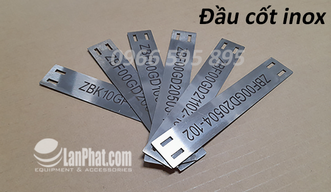 IN DỊCH VỤ THẺ ĐEO CÁP INOX 304,INOX 316 - THẺ TAGNAME INOX