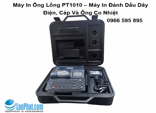 Máy In Ống Lồng PT1010 | Máy In Số Dây Điện, Ống Co Nhiệt