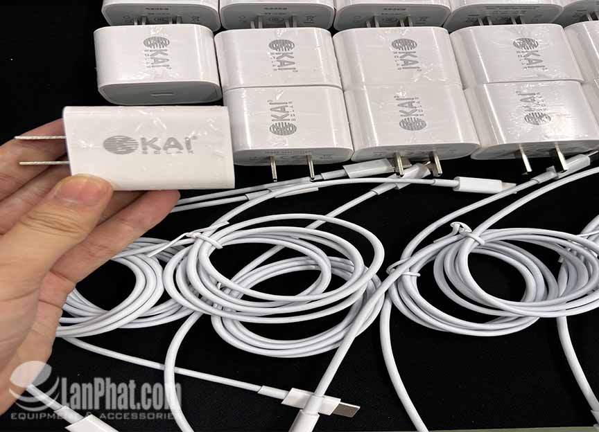 Cục sạc pin áo điều hòa chân USB TypeC 6A