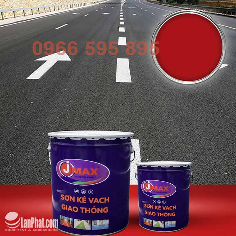 Giải Pháp Sơn Kẻ Đường Màu Đỏ Siêu Bền Cho Công Trình Giao Thông