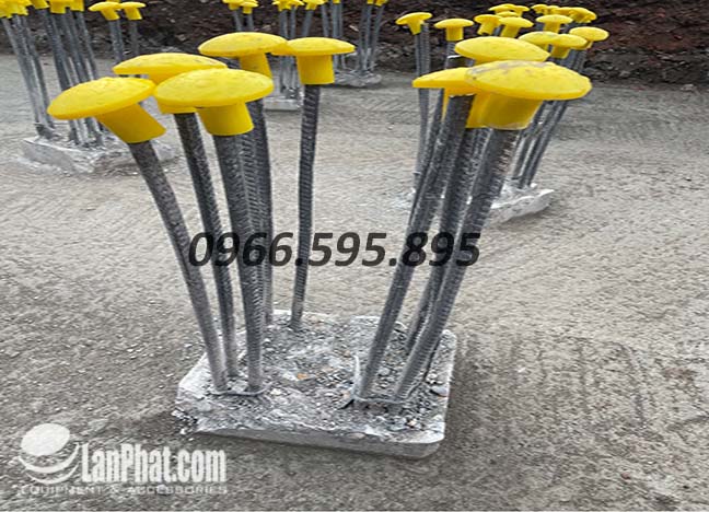 Nắp cốt thép hình nấm  (Giải pháp trong ATLD)
